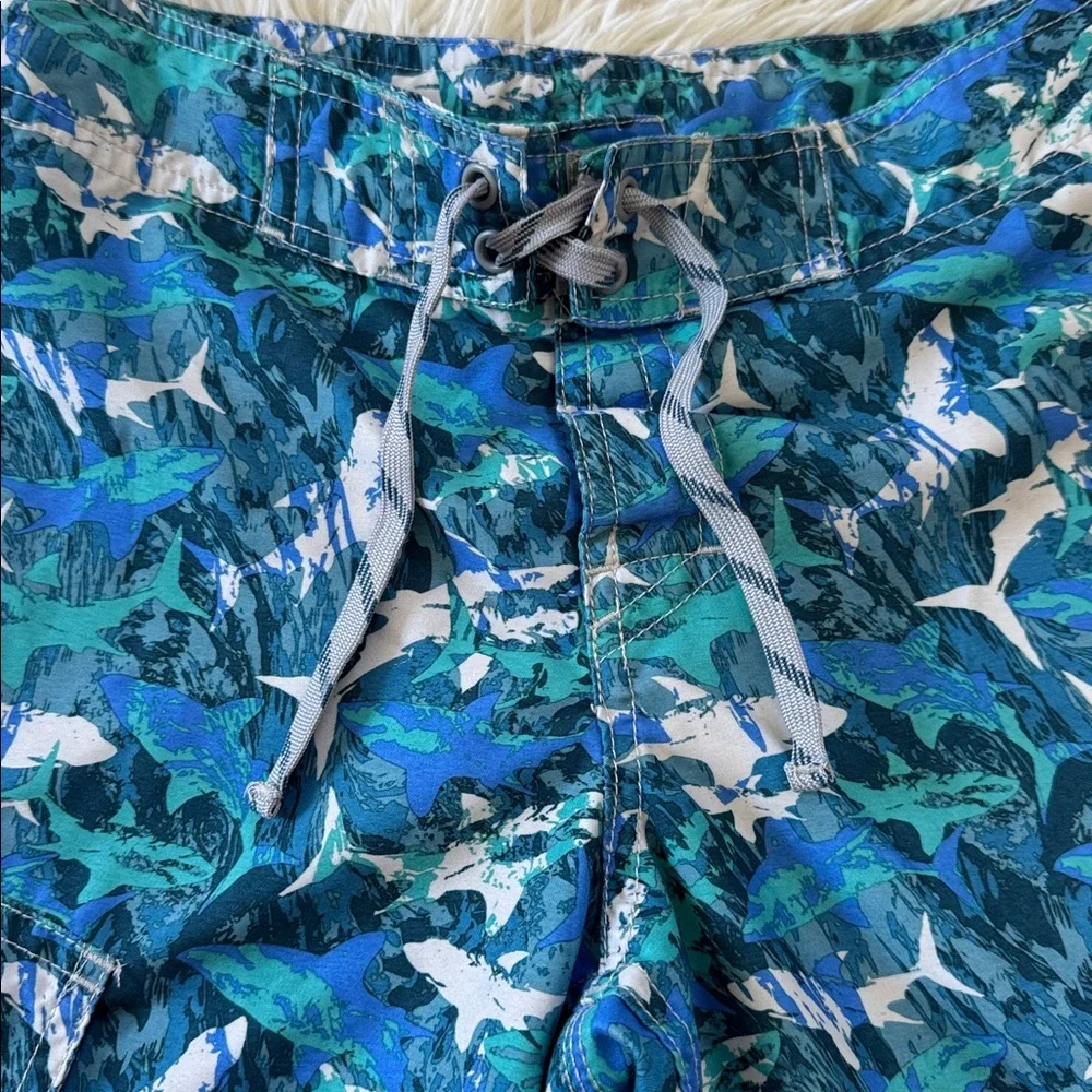 Boys L.L.Bean Cargo Swim Trunks side 8